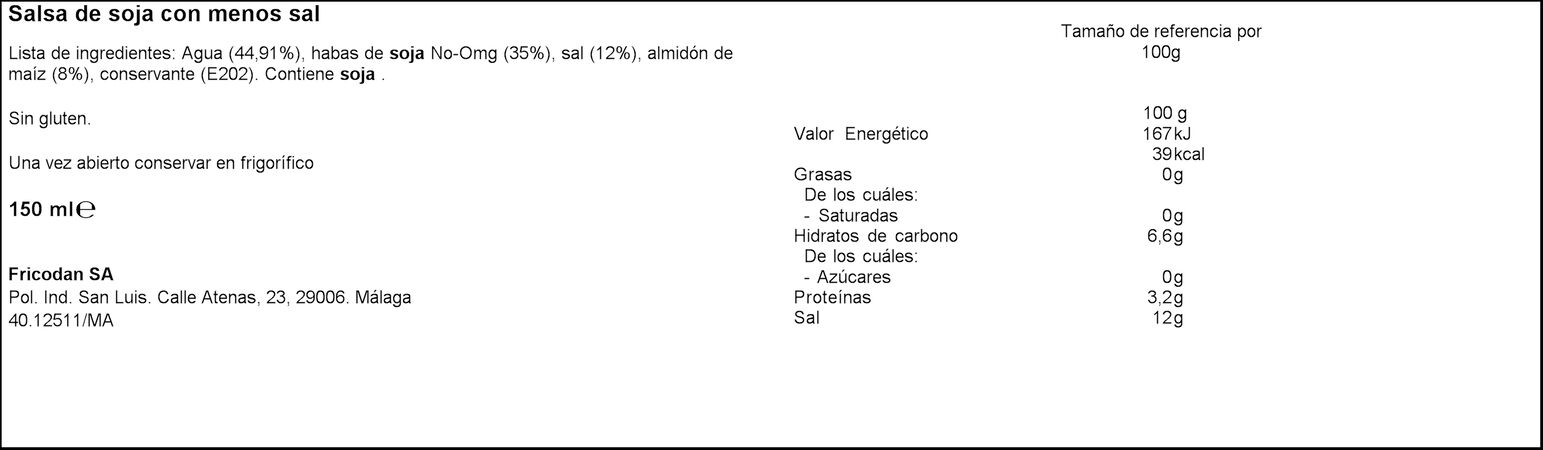 Salsa sin gluten Tiger Khan 150ml soja