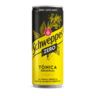 Tónica zero Schweppes lata 33cl