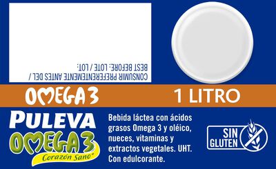 Bebida l&aacute;ctea Puleva omega3 1l nueces