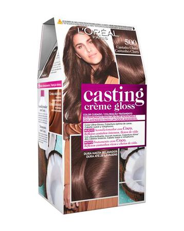 Tinte para el pelo sin amon&iacute;aco Casting Cr&egrave;me Gloss  n&ordm; 500 casta&ntilde;o claro