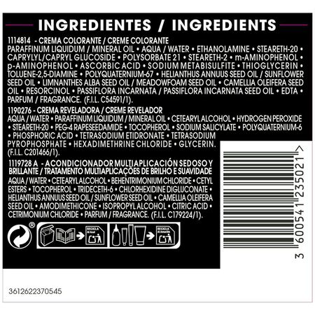 Tinte de cabello sin amoníaco Garnier Olia nº 7 rubio
