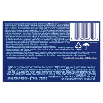 Tampón con aplicador Tampax Compak 38 uds regular