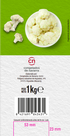 Coliflor Alipende 1kg