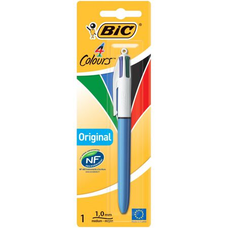 Bolígrafo Retráctil Bic 4 Colores