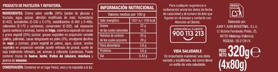 Ca&ntilde;a Cacao Alipende 4ud Rellena de crema cacao