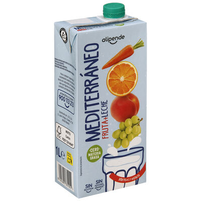 Fruta con leche mediterr&aacute;neo Alipende 1l