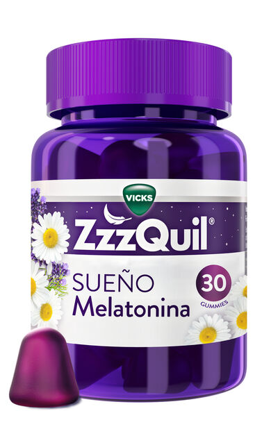Complemento alimenticio melatonina gummies Zzzquil 90g