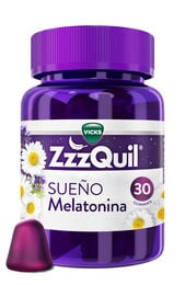 Complemento alimenticio melatonina gummies Zzzquil 90g