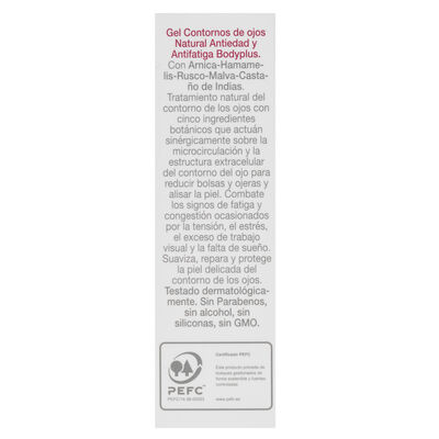 Crema facial contorno de ojos Bodyplus antiedad y antifatiga