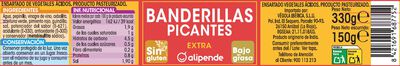 Banderillas picantes categoría extra Alipende 150g
