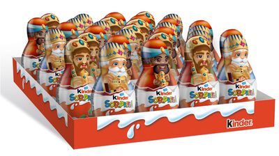 Figuras reyes magos chocolate Kinder 36g