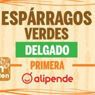 Espárragos verdes calibre delgado Alipende 100g
