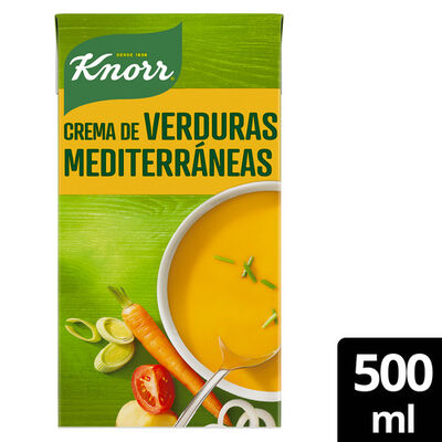 Crema verduras mediterr&aacute;neas Knorr 500ml