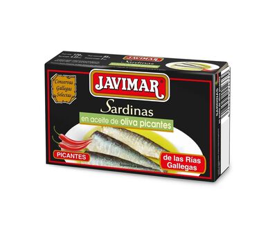 Sardinas con aceite de oliva picante Javimar 85g