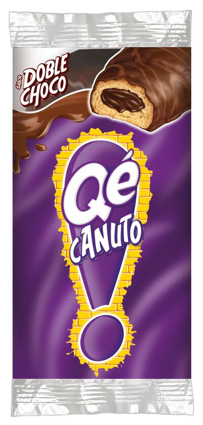 Canuto Q&eacute; 96g relleno de cacao