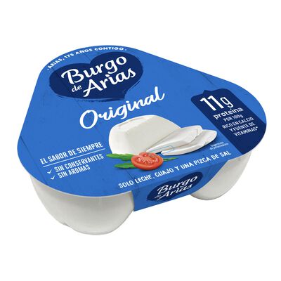 Queso fresco original Burgo De Arias pack 3 uds