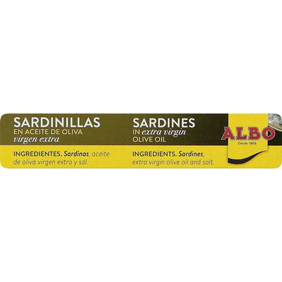 Sardinilla en aceite de oliva Albo 82g