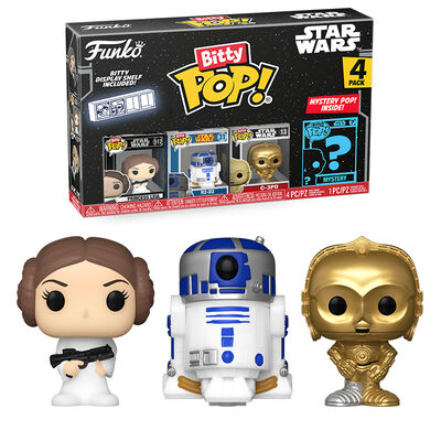 Funko Pop pack 4 Star Wars Leia