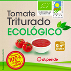 Tomate triturado sin gluten ecológico Alipende 400g