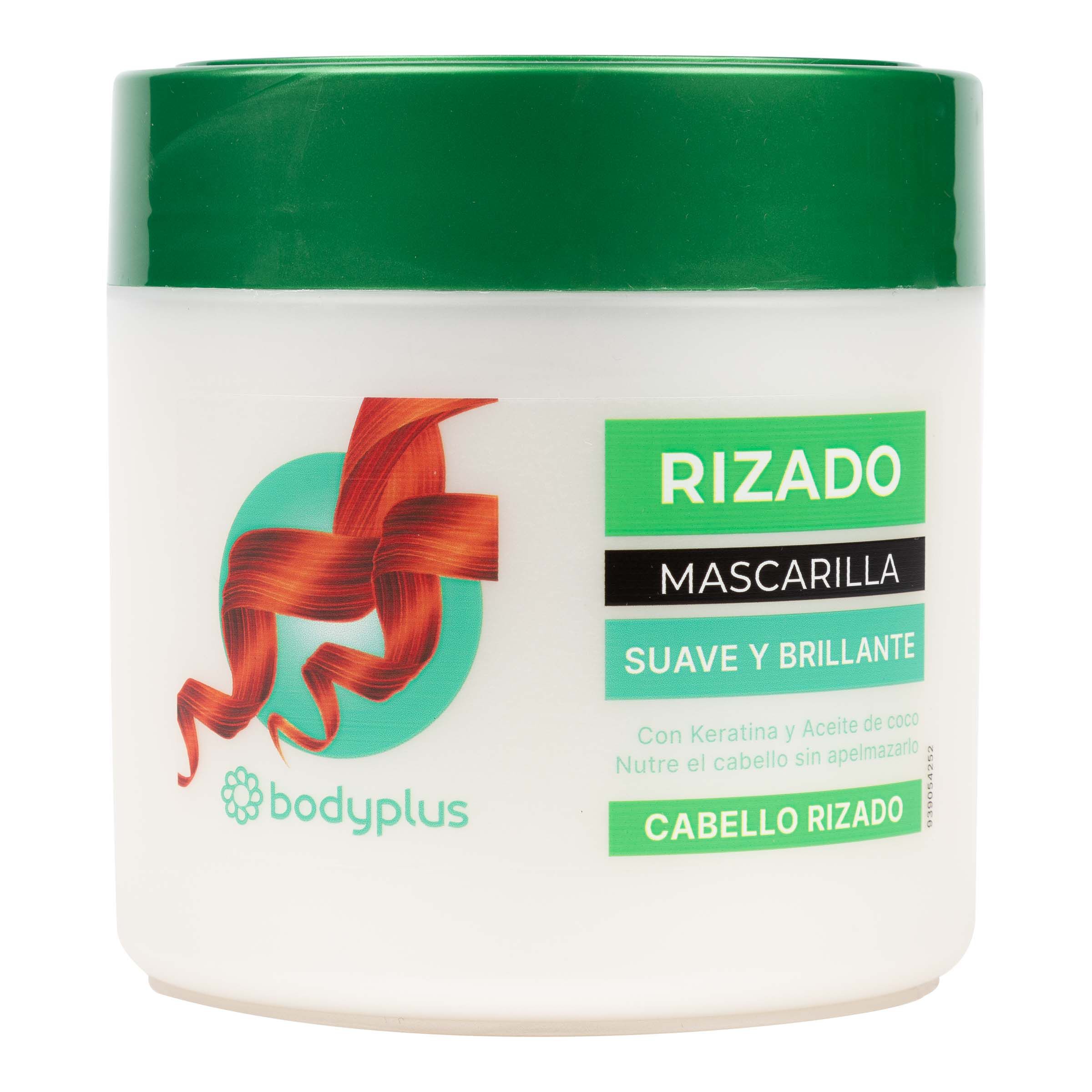 Mascarilla capilar Bodyplus 400ml rizado