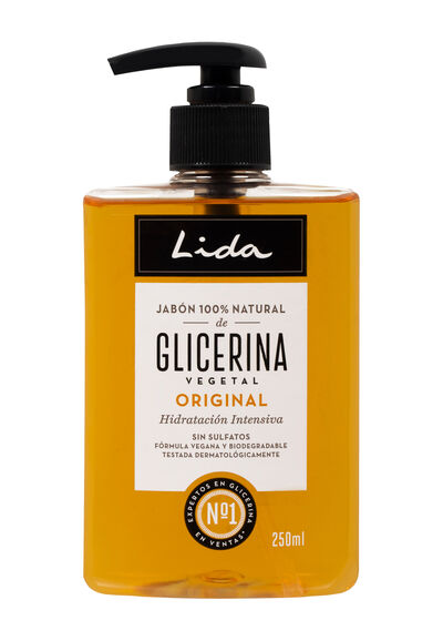 Jabón Liquido Dosificador Lida 250ml Original