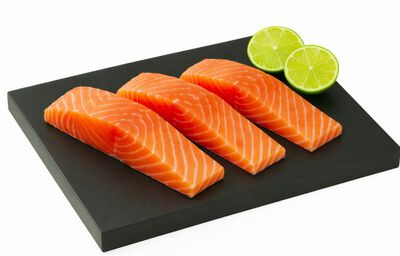 Porci&oacute;n de salm&oacute;n Mowi 3 uds