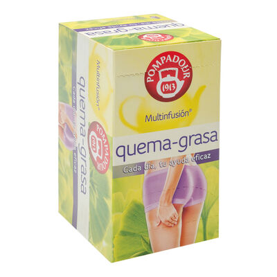 Multinfusión Pompadour 20u quema-grasa