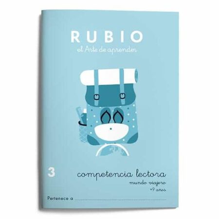Cuaderno Competencia Lectora Rubio Nº1 Mundo Viajero
