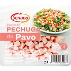 Pechuga de pavo en dados serrano 150gr