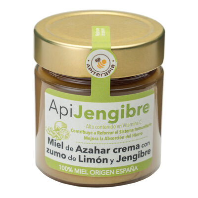 Miel de azahar en crema Apiterapia 300g