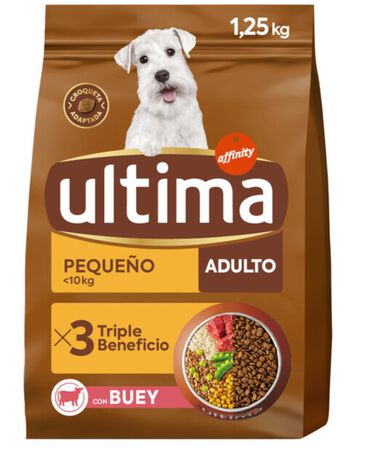 Ultima Dog Mini Adulto Buey 1,25Kg