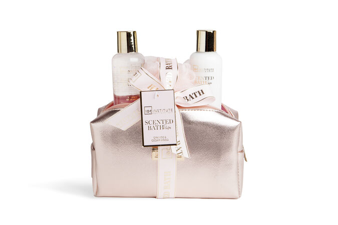 Mini set de baño rosa IDC Institute