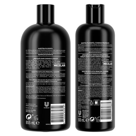 Champú Tresemmé 855ml cuidado clásico