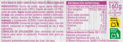 Pat&eacute; campa&ntilde;a Alipende 160g