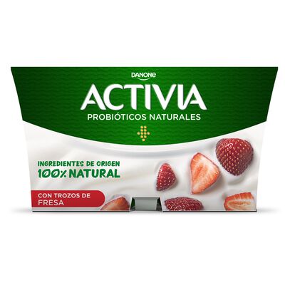 B&iacute;fidus Activia pack 4 fresa