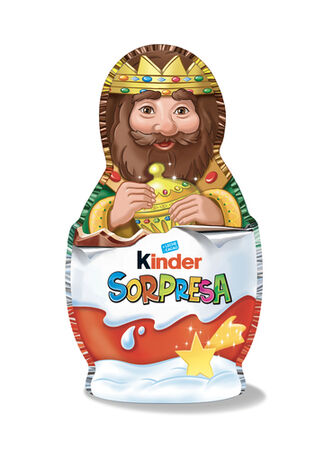 Figuras reyes magos chocolate Kinder 36g
