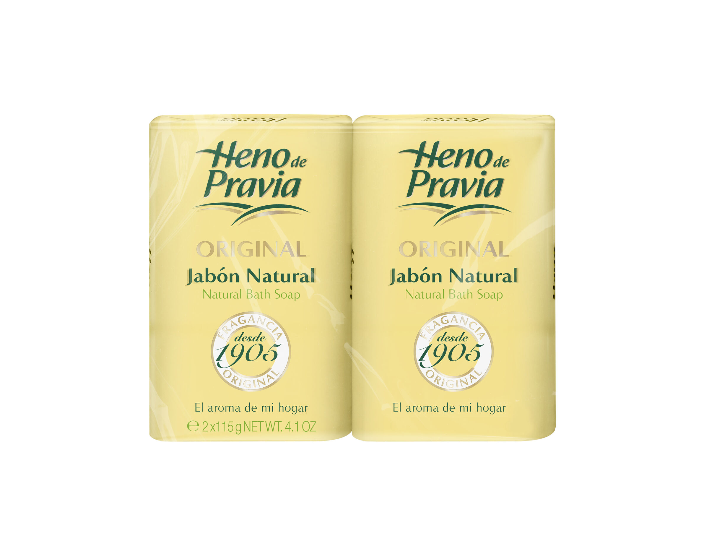 Jabón en pastilla Heno De Pravia 115 gr 2 unidades