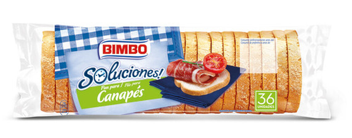 Pan Bimbo especial canapé 250g