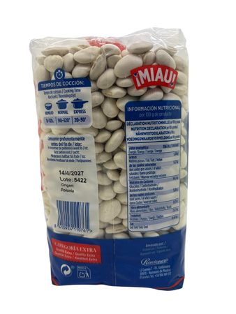 Alubia fabada calidad extra Miau 900g