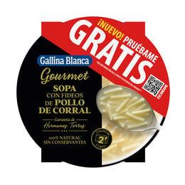 Sopa de pollo 300 g.