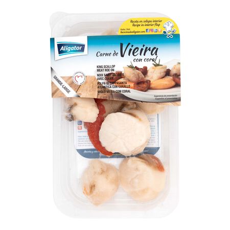 Carne de vieira Aligator 250g