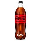 Refresco cola Coca-Cola botella 1,25l zero az&uacute;car