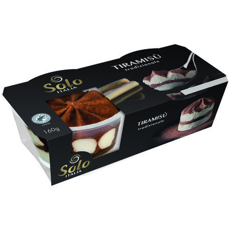 Postre Tiramisú Solo Italia 2 x 80g