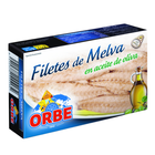 Melva en filetes con aceite de oliva Orbe 81g
