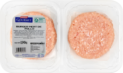 Burger meat de pollo Granja Gourmet 540g