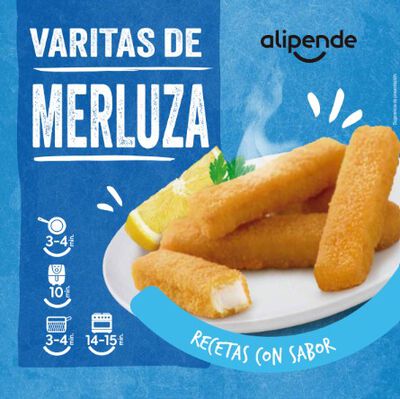 Merluza en varitas Alipende 500g