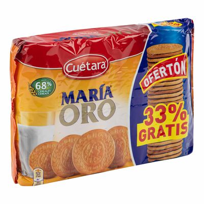 Galletas mar&iacute;a oro de Cu&eacute;tara 600g + 33%