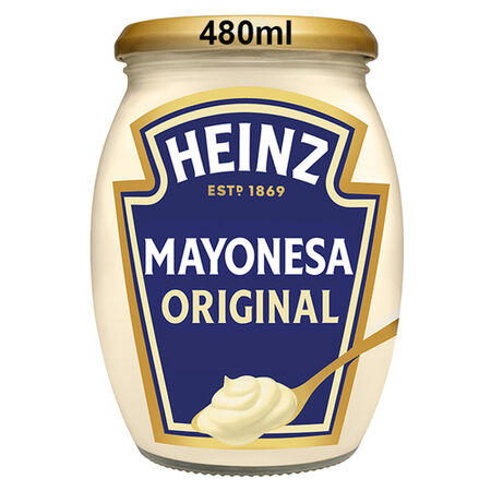 Mayonesa con huevos de gallinas camperas Heinz 460g