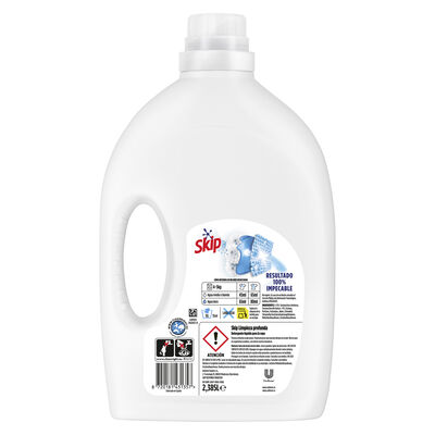 Detergente líquido Skip Limpieza Profunda 35+18 lavados 50% GRATIS