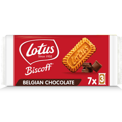 Galletas de chocolate Lotus Biscoff 154g